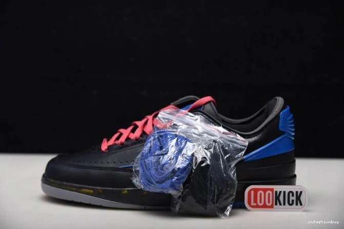 DJ4375-004 Black 2 Retro Jordan Blue SP Off-White Low 1113